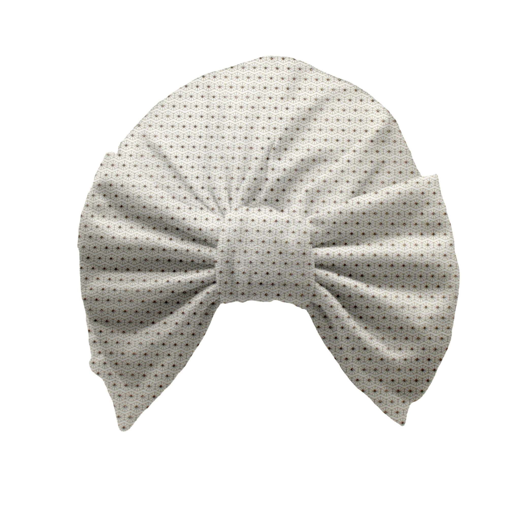 Turbanmütze „golden geometrics“