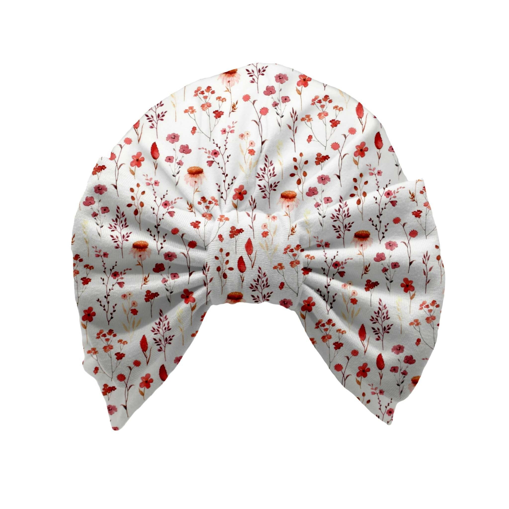 Turbanmütze „sunset flowers“